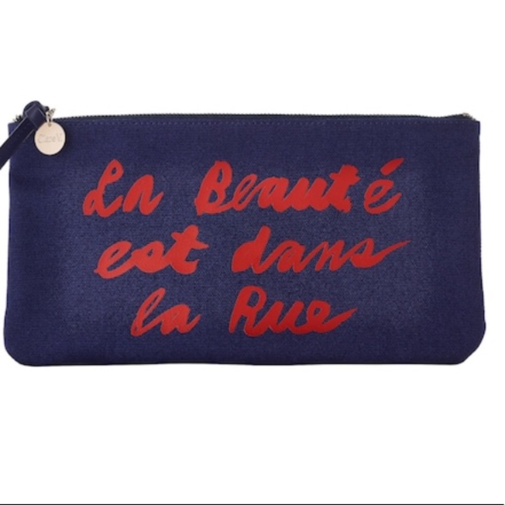 Clare V x Sephora pouch